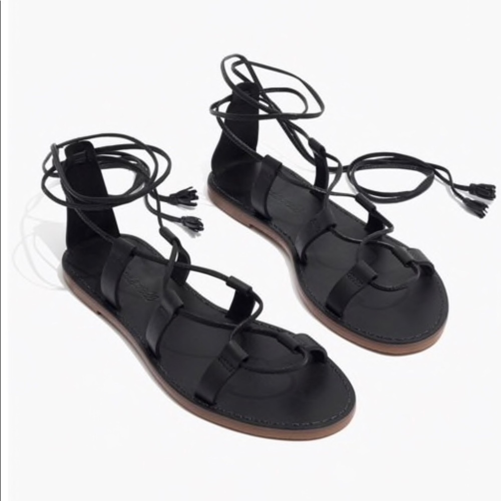 Madewell Boardwalk Lace Up Sandal